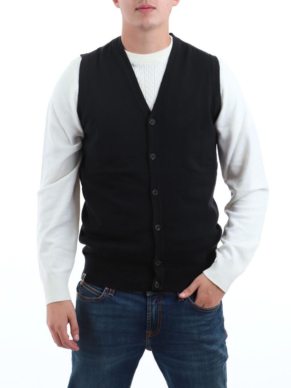 YOS Gilet Uomo 3002900 Nero
