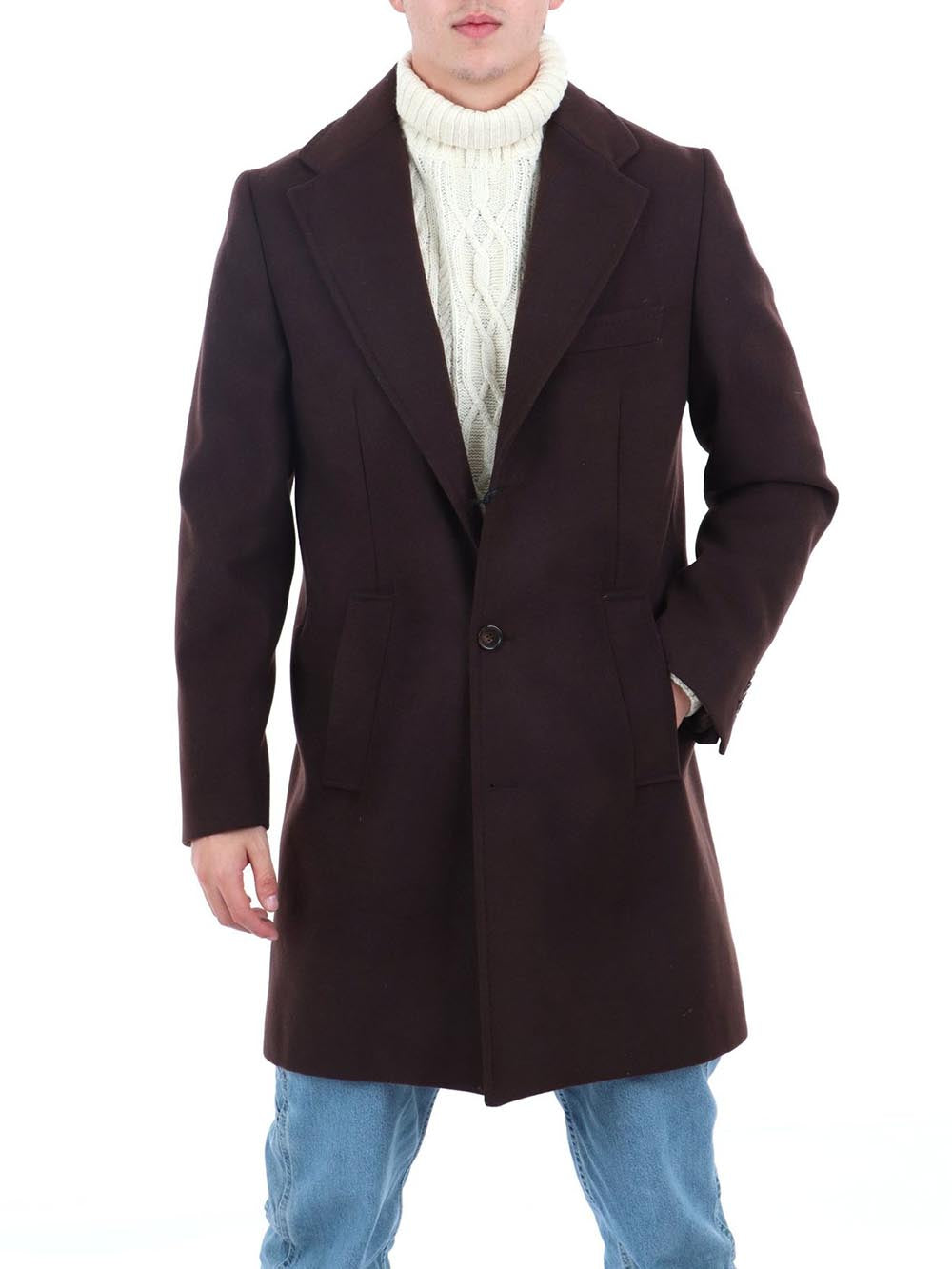 YOS Cappotto Uomo Barone T/213 Moro