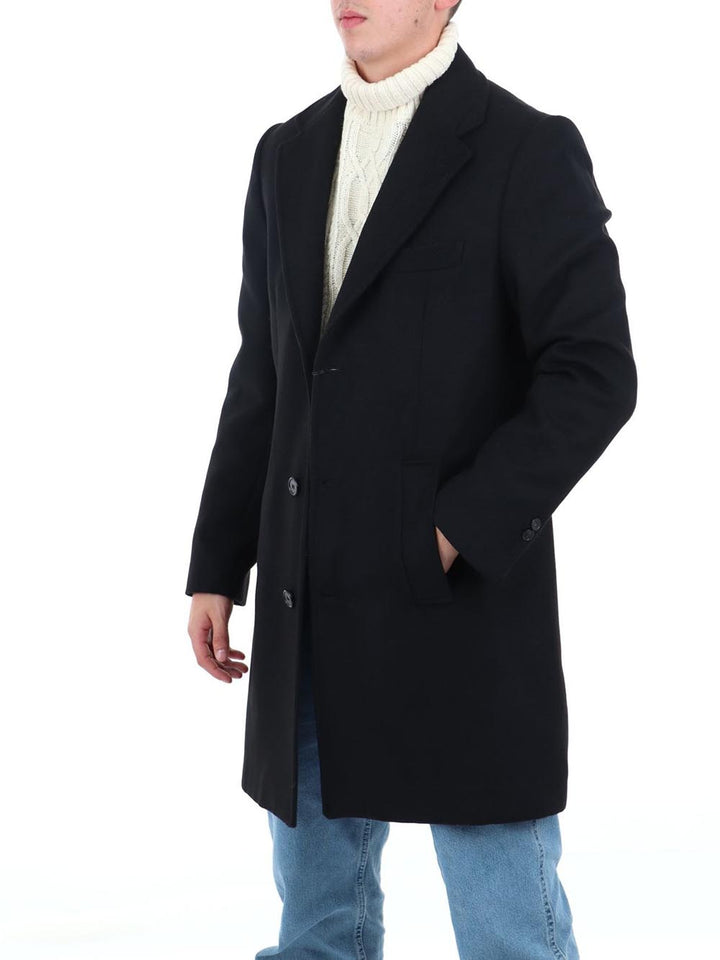YOS Cappotto Uomo Barone T/213 Nero