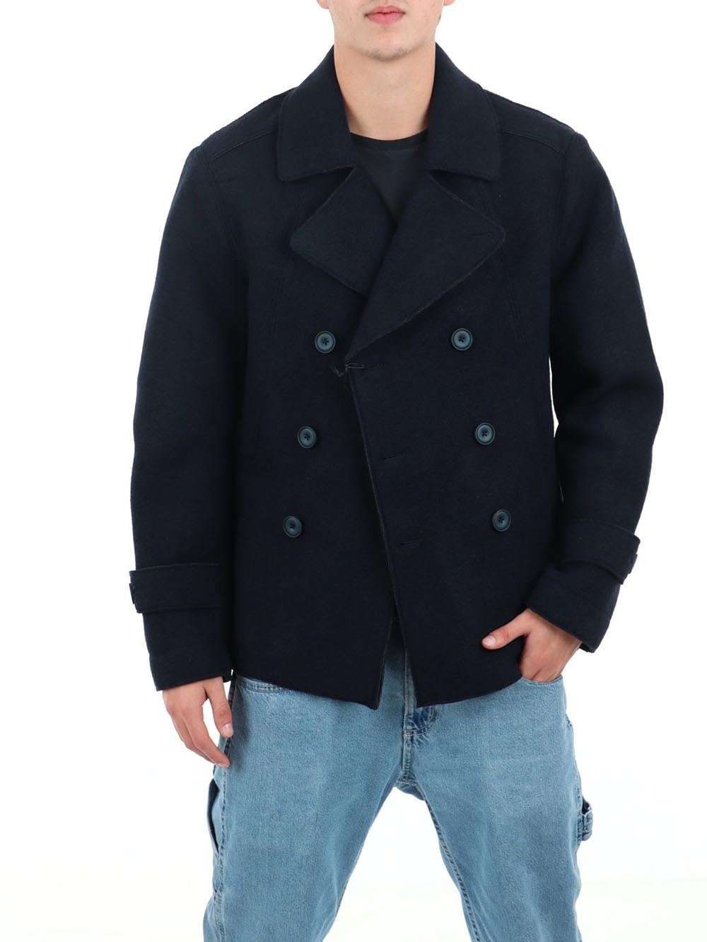 YOS Cappotto Uomo Lgi5cp00038ou Blu