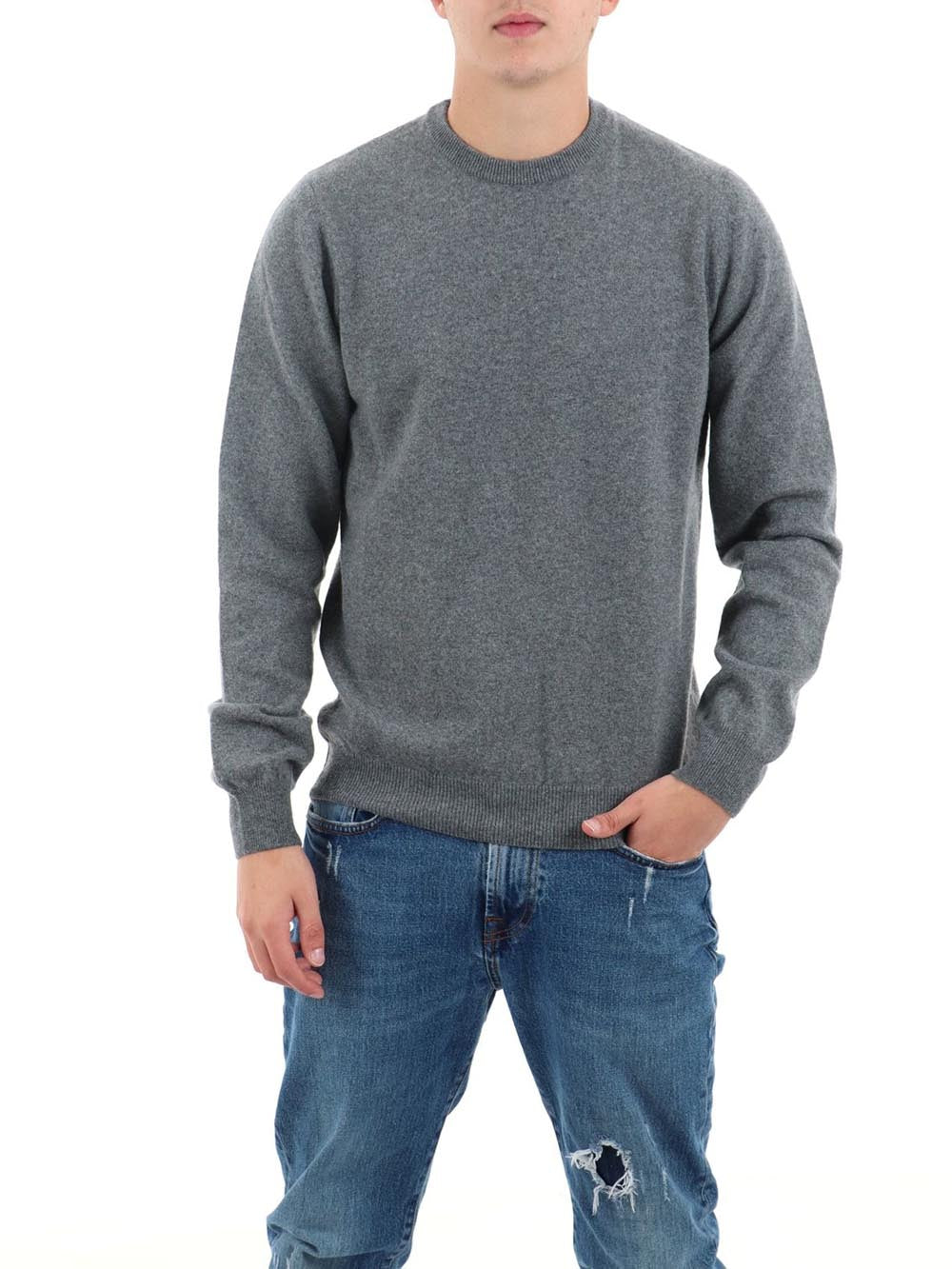 YOS Maglia Uomo U0125 Grigio medio