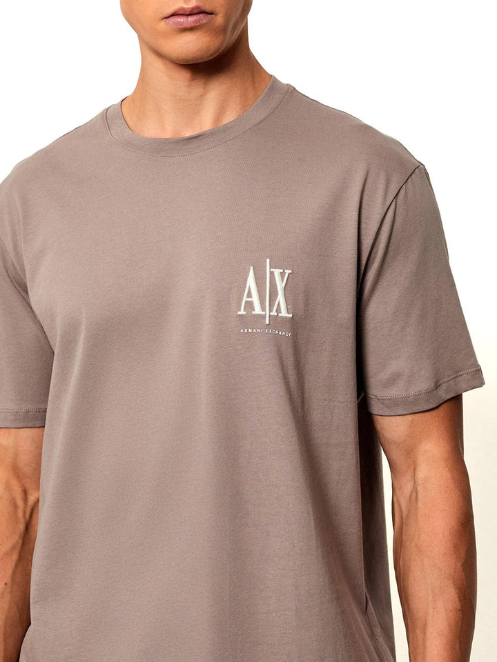 Armani Exchange T-shirt Uomo Xm000365 Af12308 Tortora