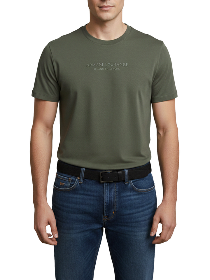 Armani Exchange T-shirt Uomo Xm001280 Af10361 Verde