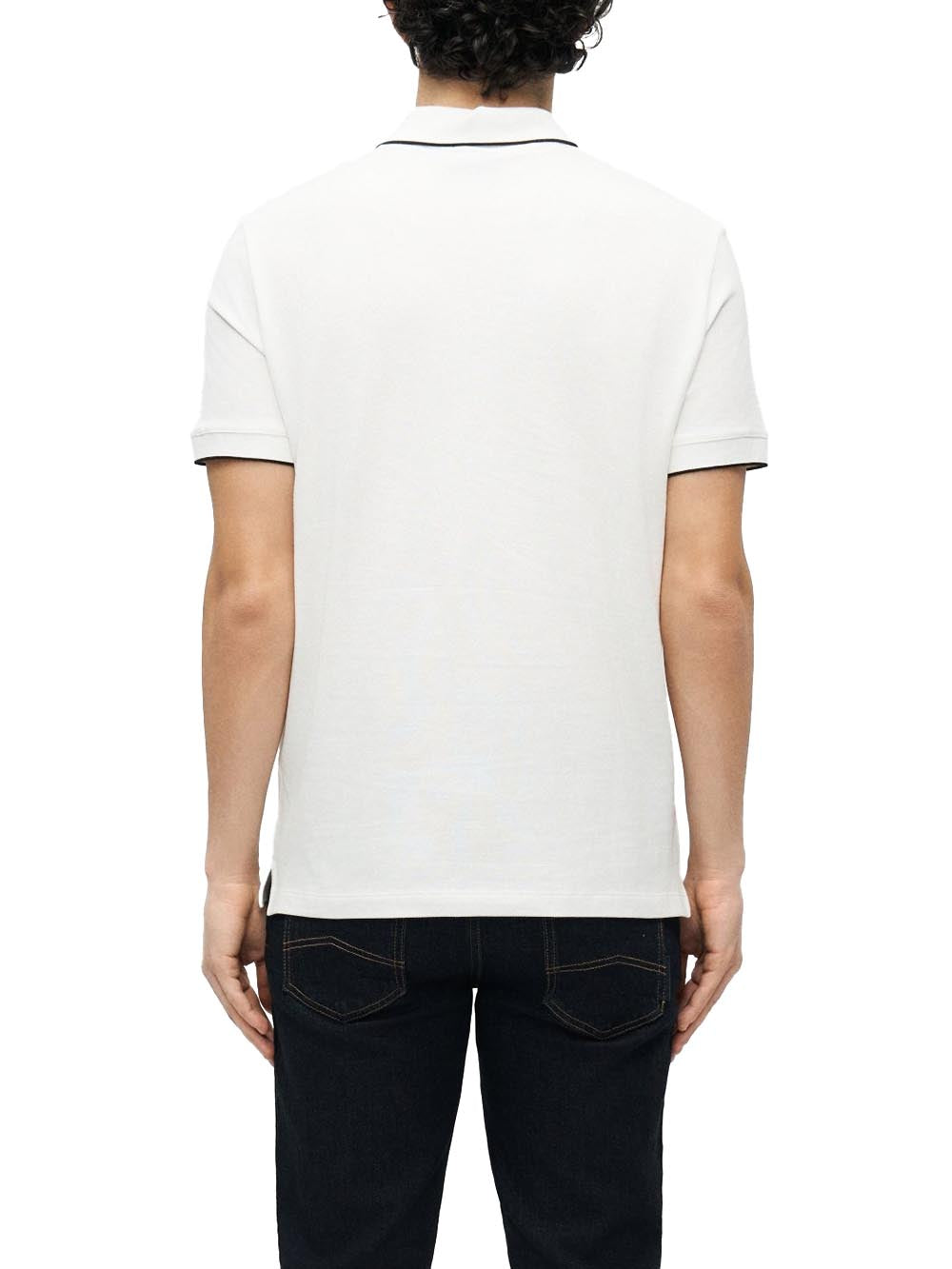 Armani Exchange Polo Uomo Xm001285 Af10366 Panna