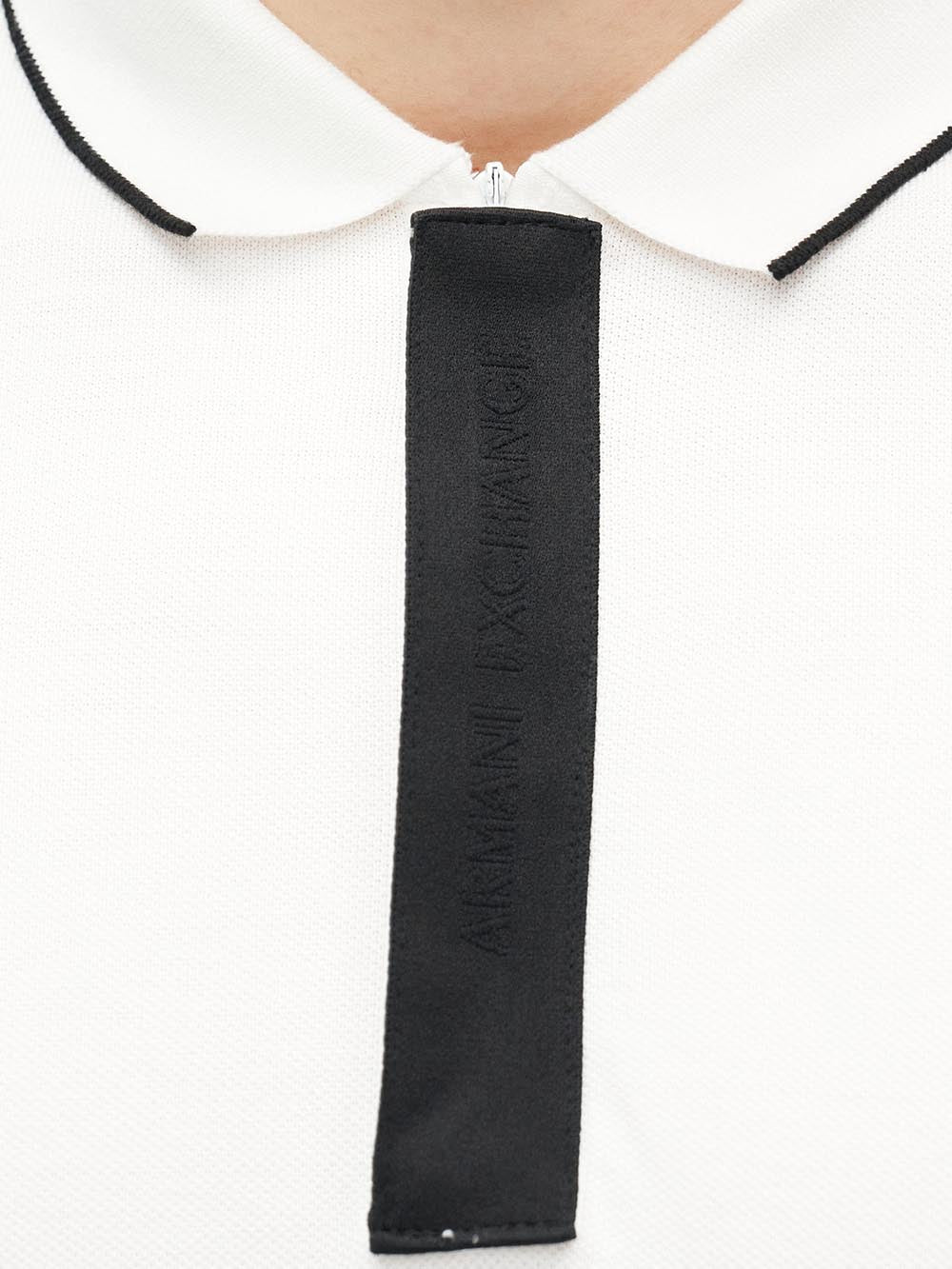 Armani Exchange Polo Uomo Xm001285 Af10366 Panna