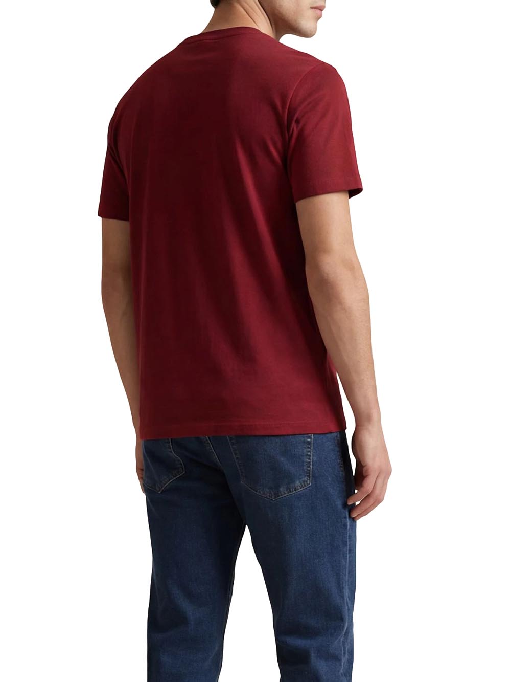 Armani Exchange T-shirt Uomo Xm001568 Af10358 Bordeaux