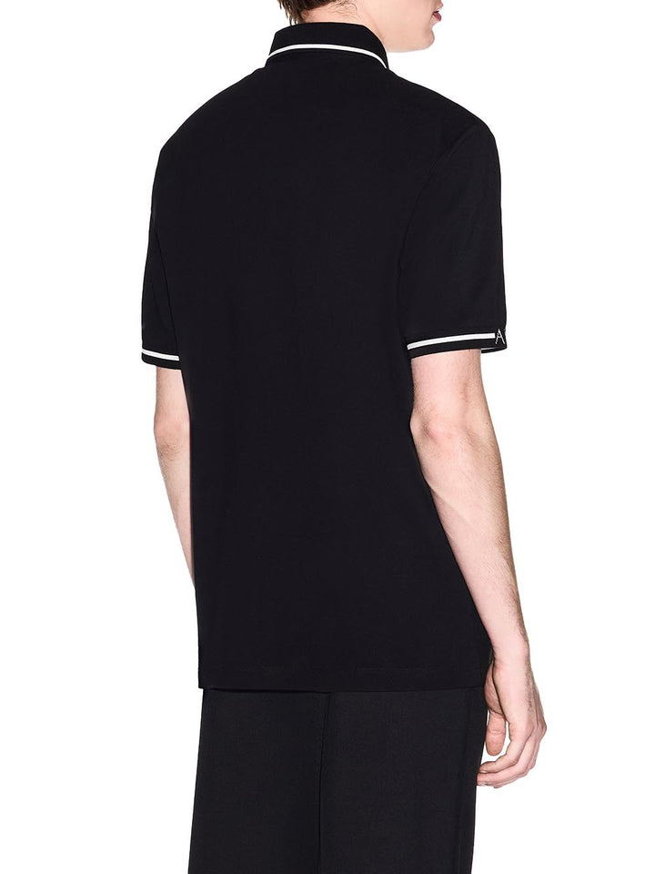 Armani Exchange Polo Uomo Xm002356 Af13026 Nero