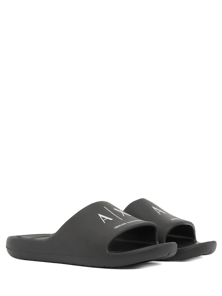 Armani Exchange Ciabatta Uomo Xm002744 Af23456 Nero