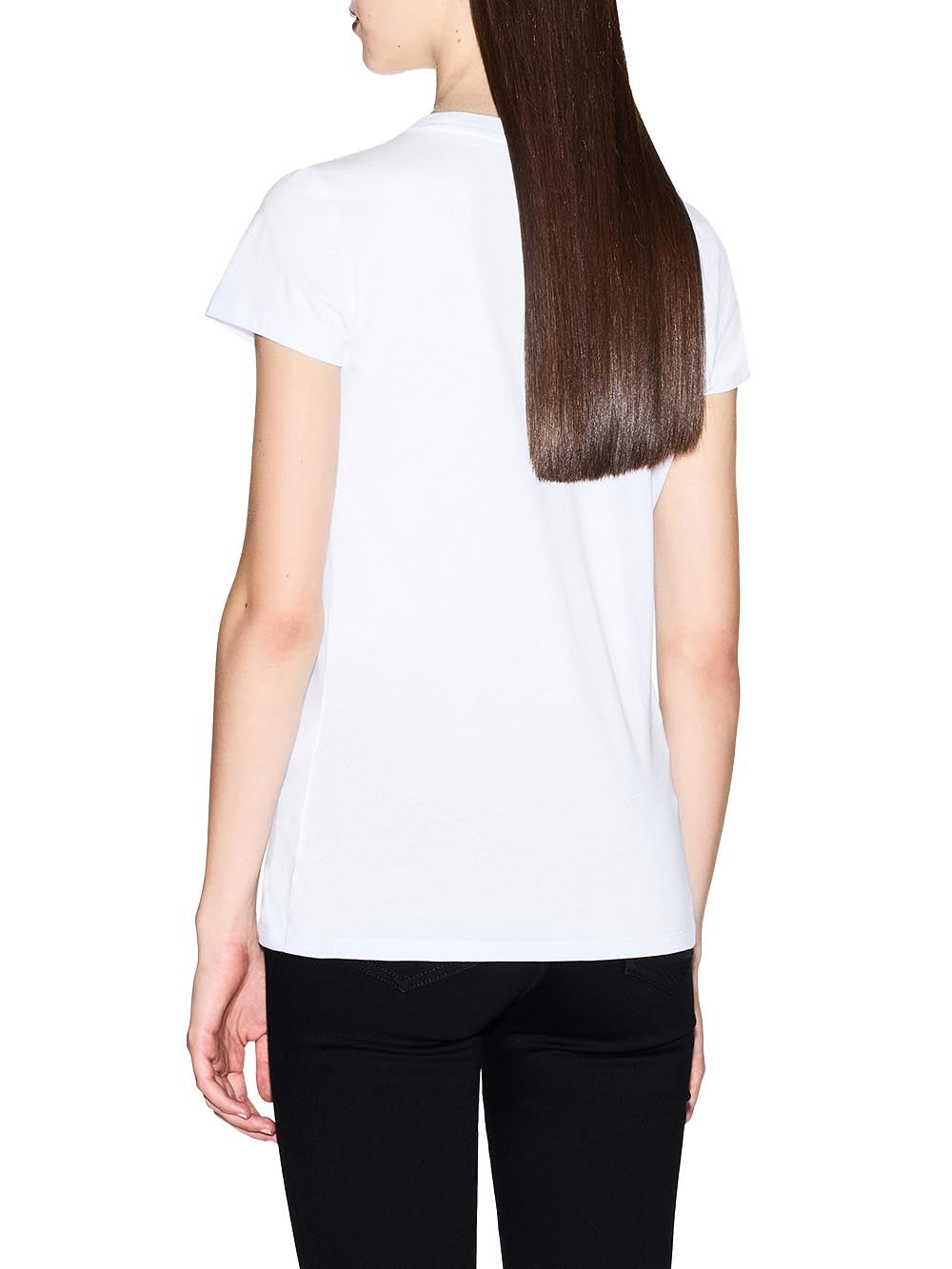 Armani Exchange T-shirt Donna Xw001457 Af10356 Bianco