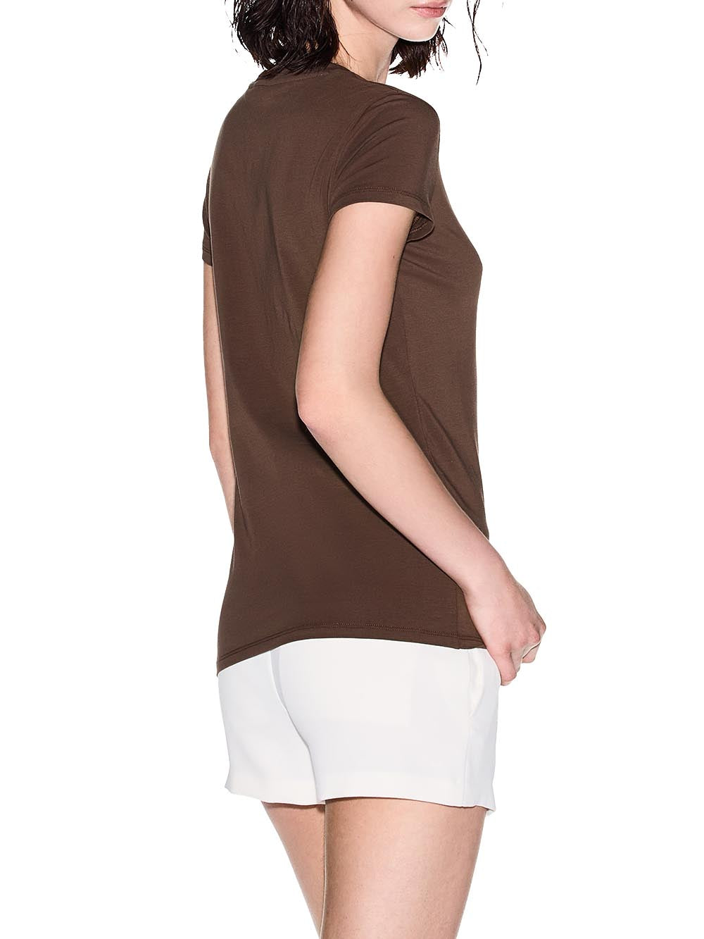 Armani Exchange T-shirt Donna Xw002333 Af16294 Marrone