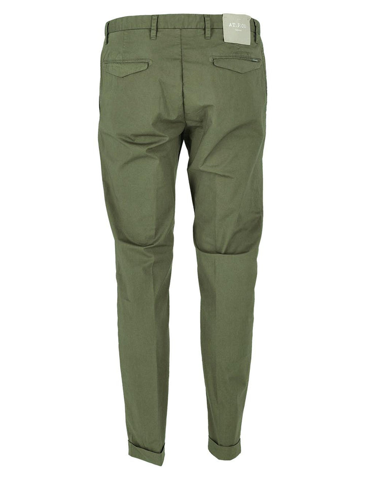 chino AT.P.CO Pantalone Uomo A321sasa45 Tc506/t Verde