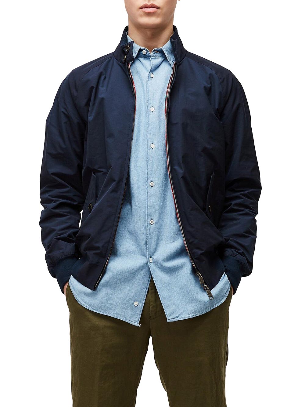 Baracuta Giubbino Uomo Brcps0001 Bcny1 Blu