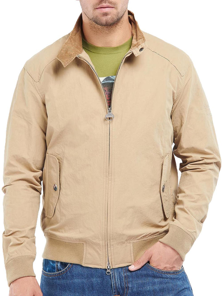RECTIFIER HARRINGTON CASUAL Barbour International Giubbino Uomo Mca0427 Beige