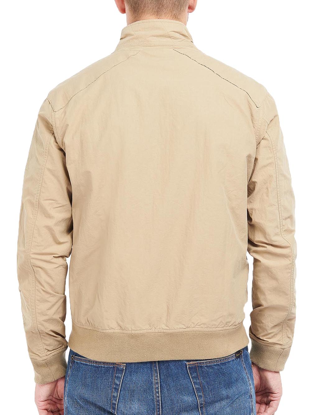 RECTIFIER HARRINGTON CASUAL Barbour International Giubbino Uomo Mca0427 Beige
