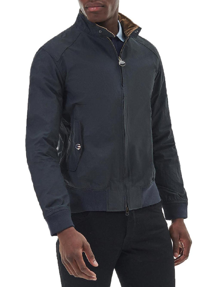 RECTIFIER HARRINGTON CASUAL Barbour International Giubbino Uomo Mca0427 Blu