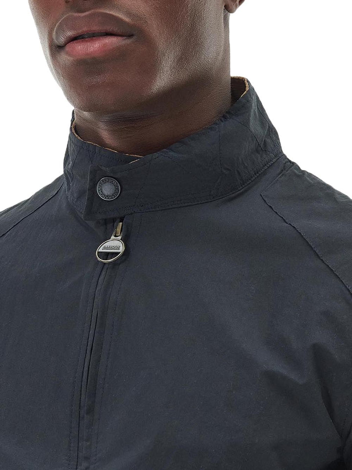 RECTIFIER HARRINGTON CASUAL Barbour International Giubbino Uomo Mca0427 Blu