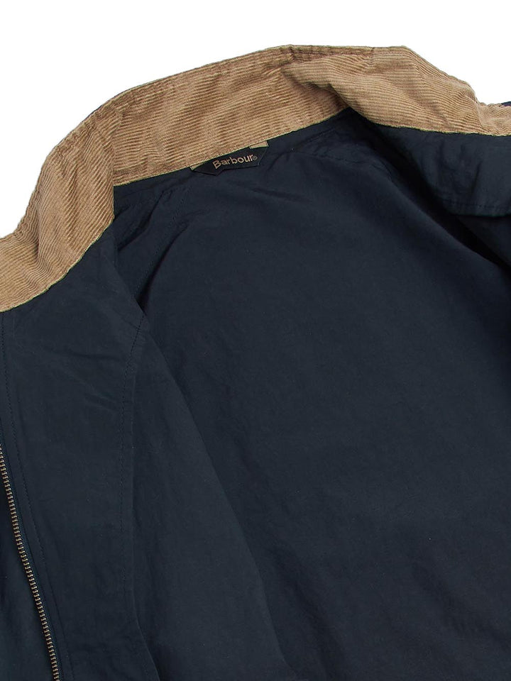 RECTIFIER HARRINGTON CASUAL Barbour International Giubbino Uomo Mca0427 Blu