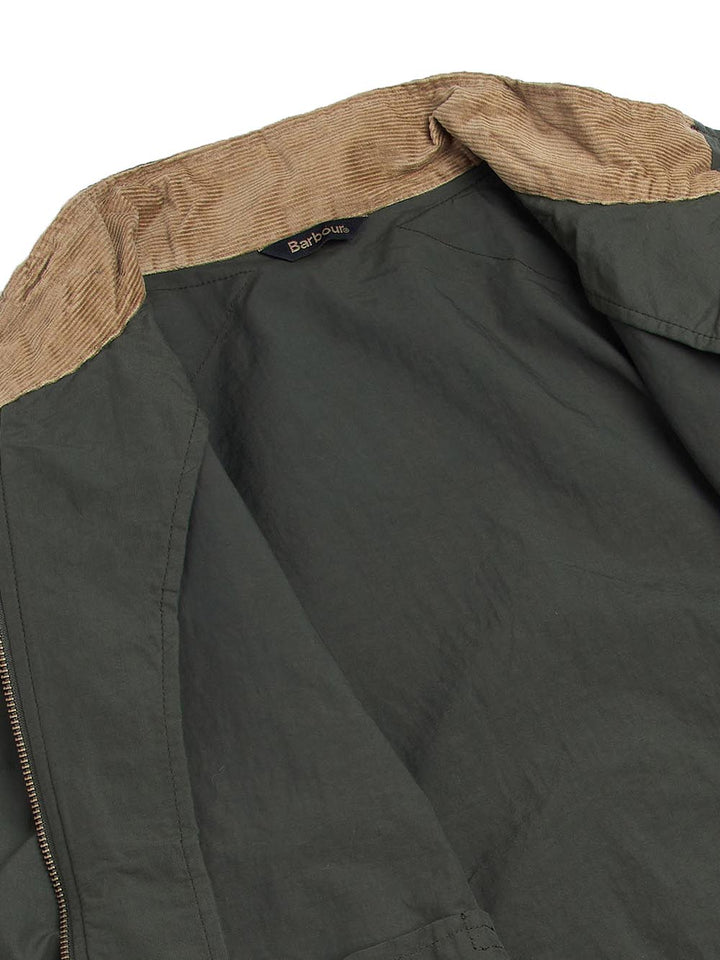 RECTIFIER HARRINGTON CASUAL Barbour International Giubbino Uomo Mca0427 Verde oliva