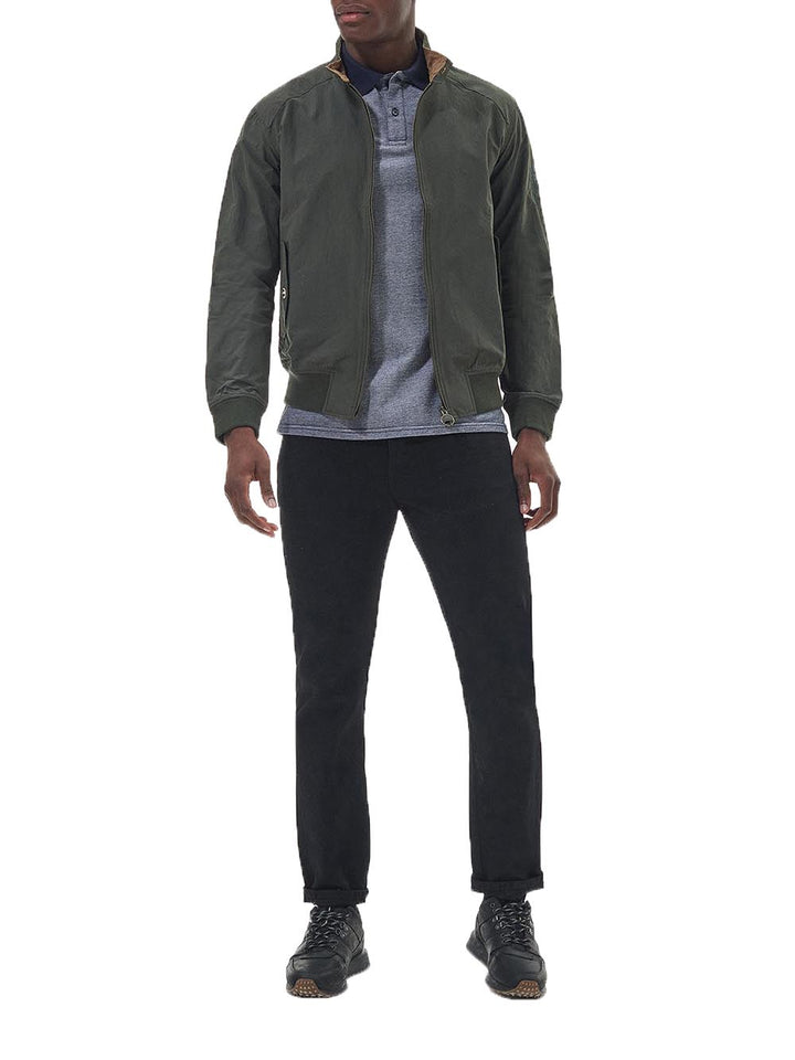 RECTIFIER HARRINGTON CASUAL Barbour International Giubbino Uomo Mca0427 Verde oliva