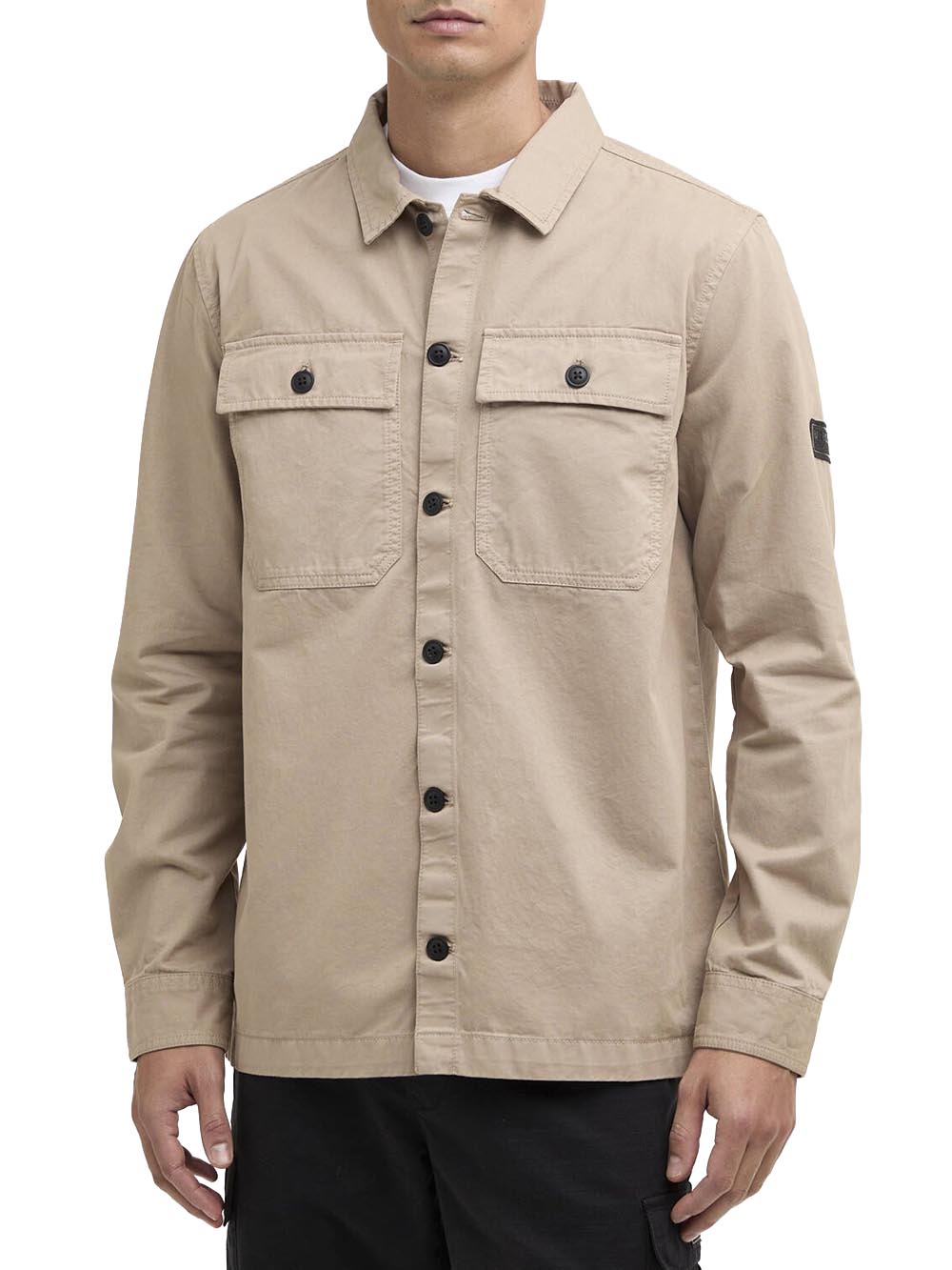 ARLO OVERSHIRT Barbour International Camicia Uomo Mos0390 Beige