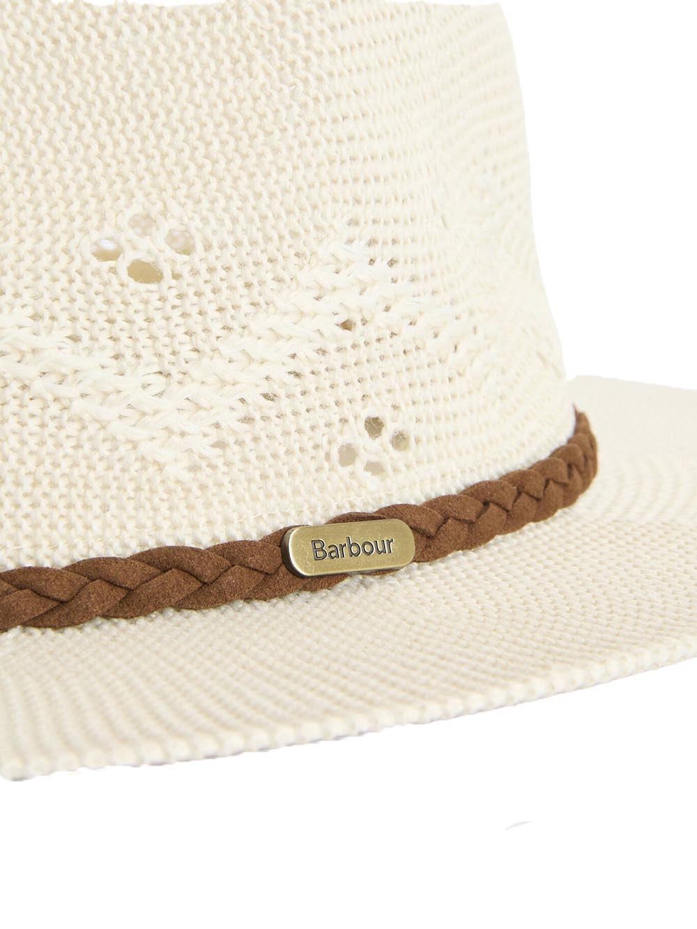 FLOWERDALE TRILBY SUMMER HAT Barbour Cappello Donna Lha0422 Crema