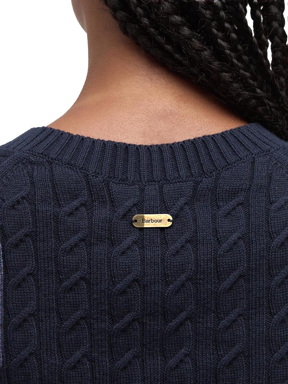 HARTLAND SLEEVELESS Barbour Gilet Donna Lkn1637 Blu