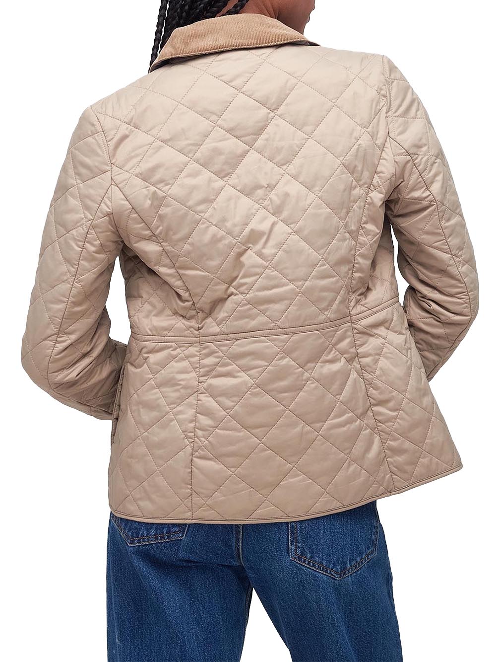 DEVERON QUILT Barbour Giubbino Donna Lqu1012 Beige