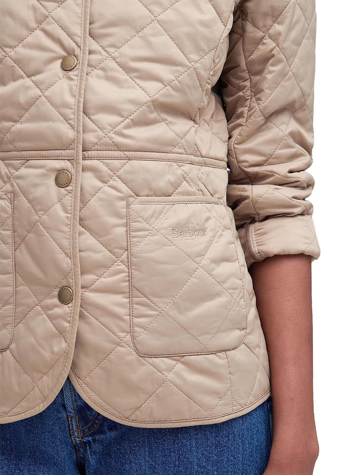 DEVERON QUILT Barbour Giubbino Donna Lqu1012 Beige