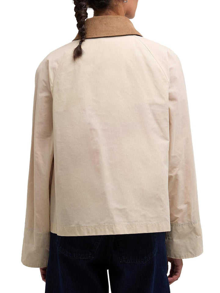 ICONS SPEY SHOWERPROOF Barbour Giubbino Donna Lsp0311 Panna