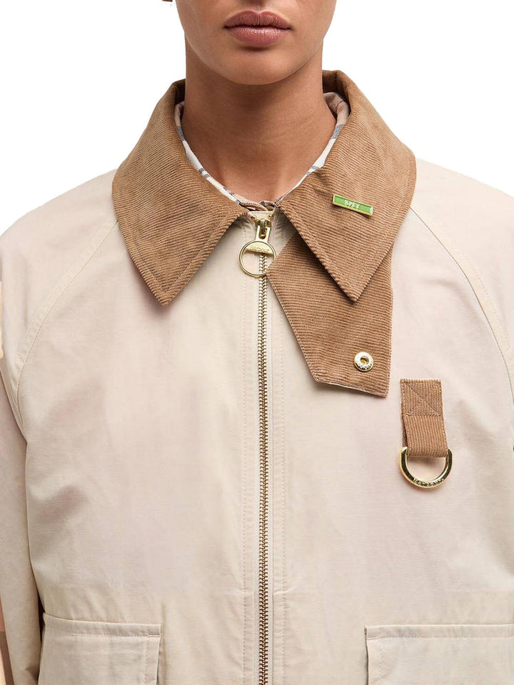 ICONS SPEY SHOWERPROOF Barbour Giubbino Donna Lsp0311 Panna