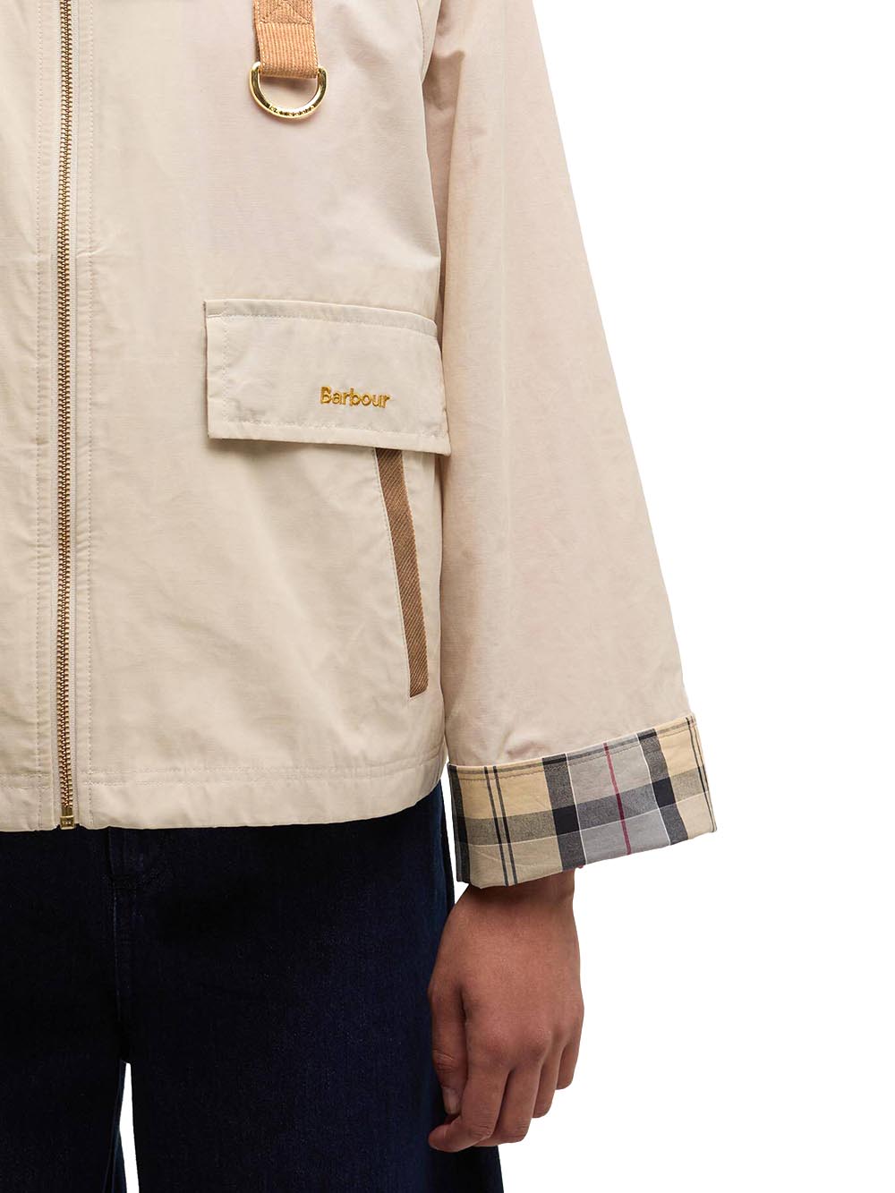 ICONS SPEY SHOWERPROOF Barbour Giubbino Donna Lsp0311 Panna