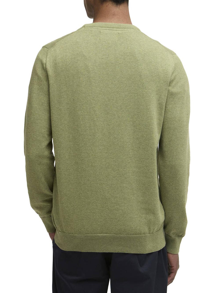PIMA COTTON CREW Barbour Maglia Uomo Mkn0932 Verde