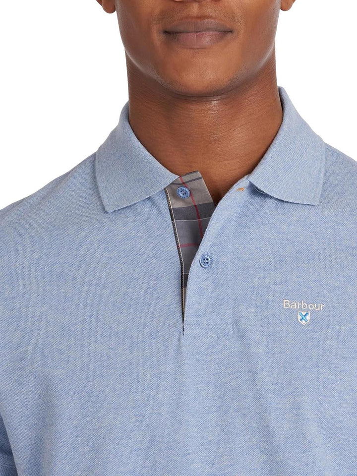 Barbour Polo Uomo Mml0012 Celeste