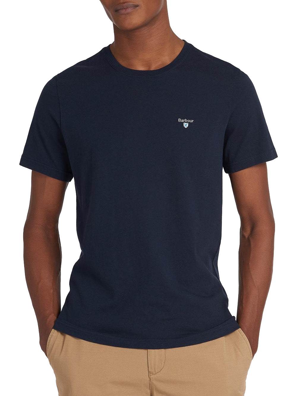 TARTAN SPORTS TEE Barbour T-shirt Uomo Mts0670 Blu