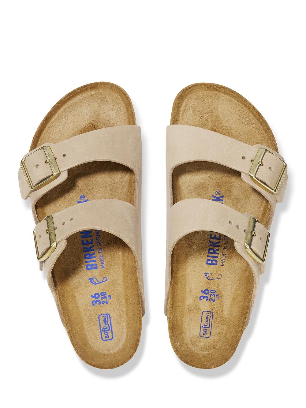 arizona bs Birkenstock Ciabatta Unisex 1019016 Beige