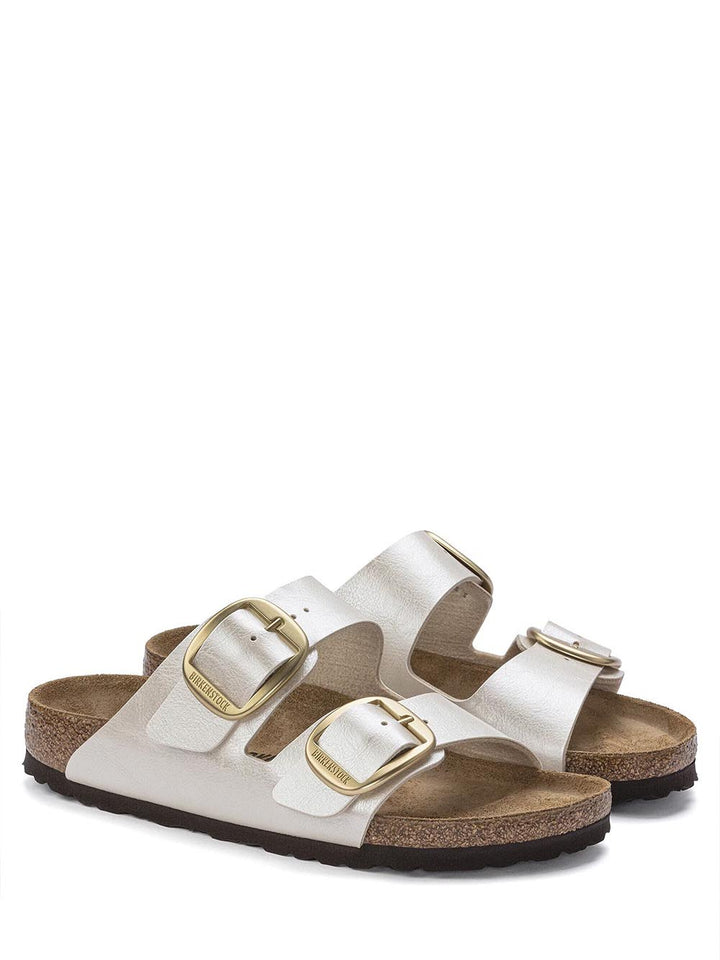 arizona big buckle Birkenstock Ciabatta Donna 1020021 Perla