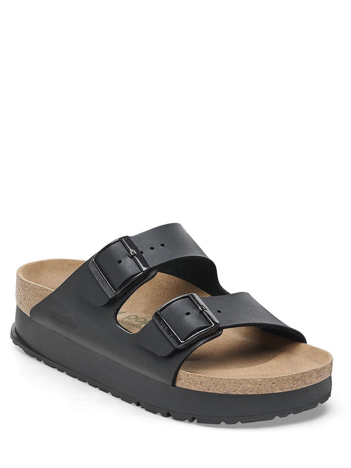 arizona pap flex platform Birkenstock Ciabatta Unisex 1027395 Nero