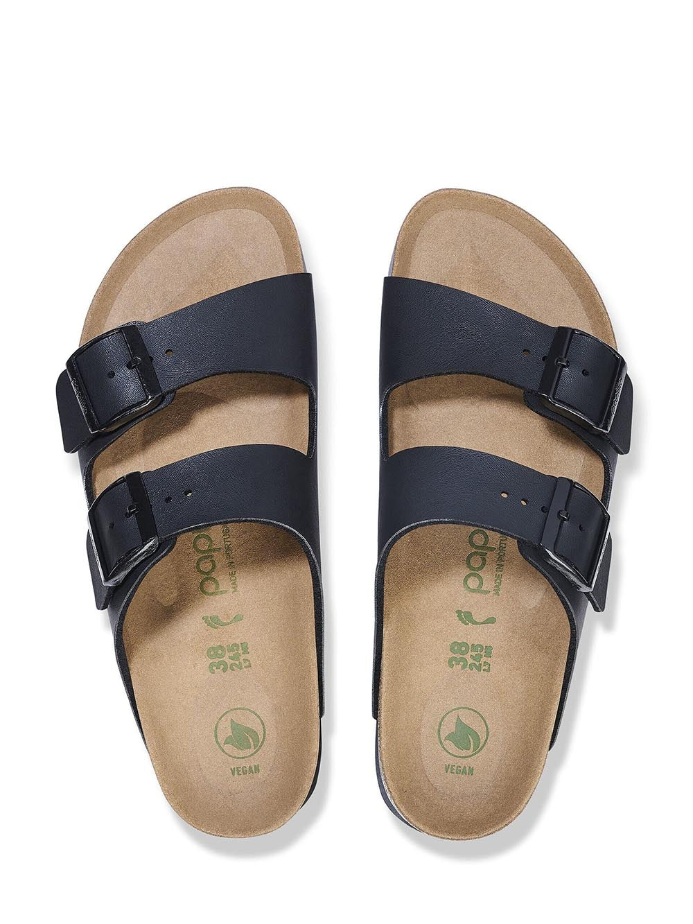 arizona pap flex platform Birkenstock Ciabatta Unisex 1027395 Nero