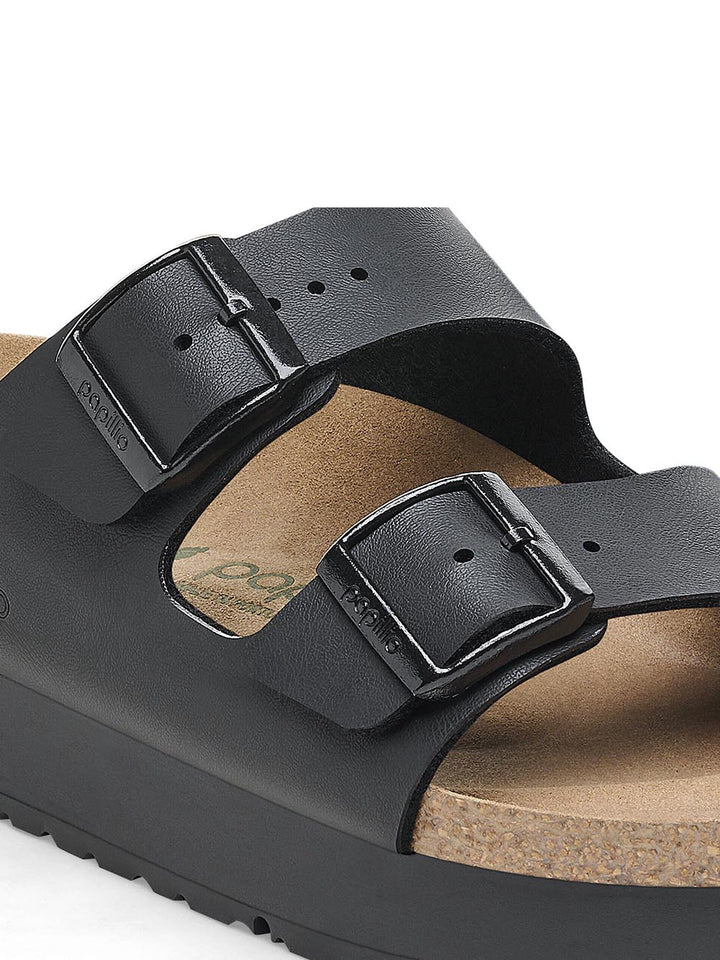 arizona pap flex platform Birkenstock Ciabatta Unisex 1027395 Nero