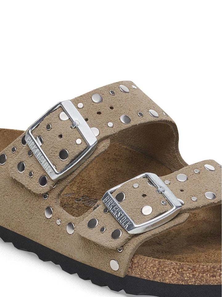 arizona rivet border Birkenstock Ciabatta Donna 1029390 Taupe
