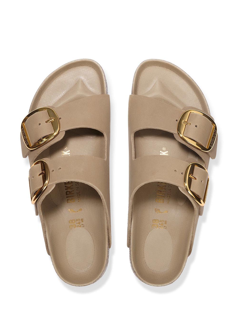 arizona big buckle Birkenstock Ciabatta Donna 1030395 Marrone