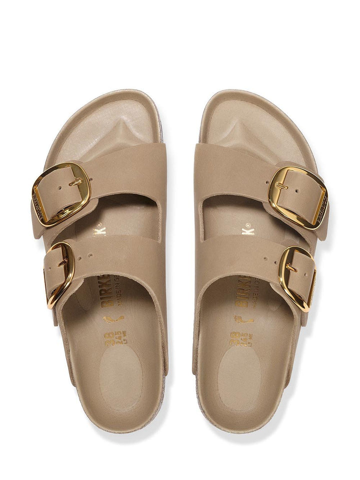 arizona big buckle Birkenstock Ciabatta Donna 1030395 Marrone