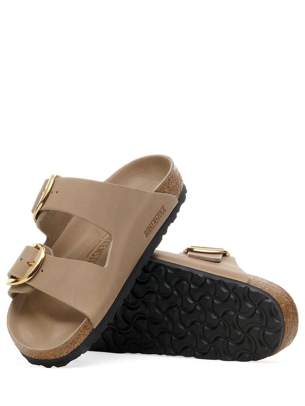 arizona big buckle Birkenstock Ciabatta Donna 1030395 Marrone