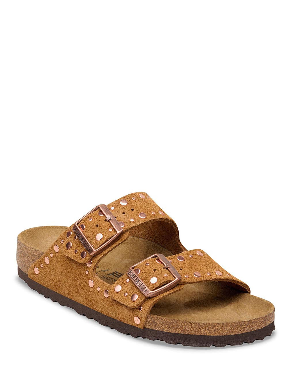 arizona rivet border Birkenstock Ciabatta Donna 1031731 Cognac