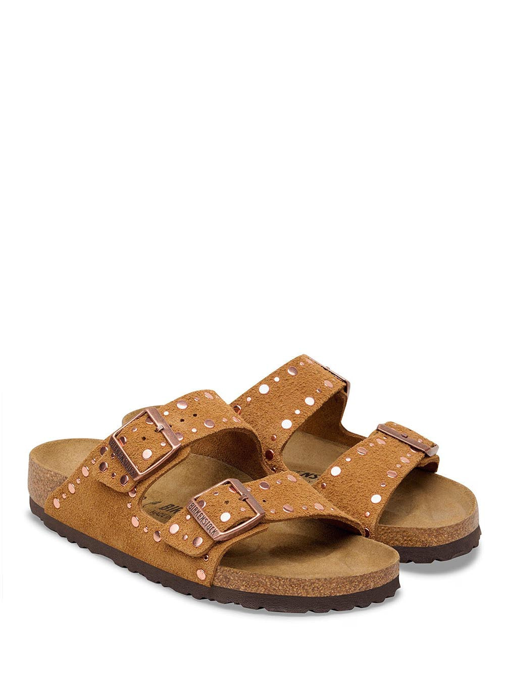 arizona rivet border Birkenstock Ciabatta Donna 1031731 Cognac