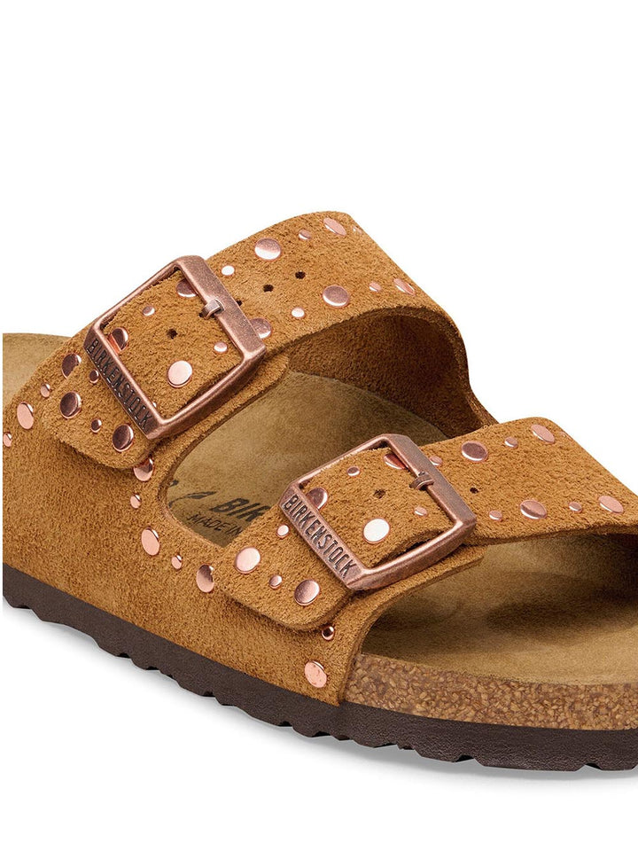 arizona rivet border Birkenstock Ciabatta Donna 1031731 Cognac