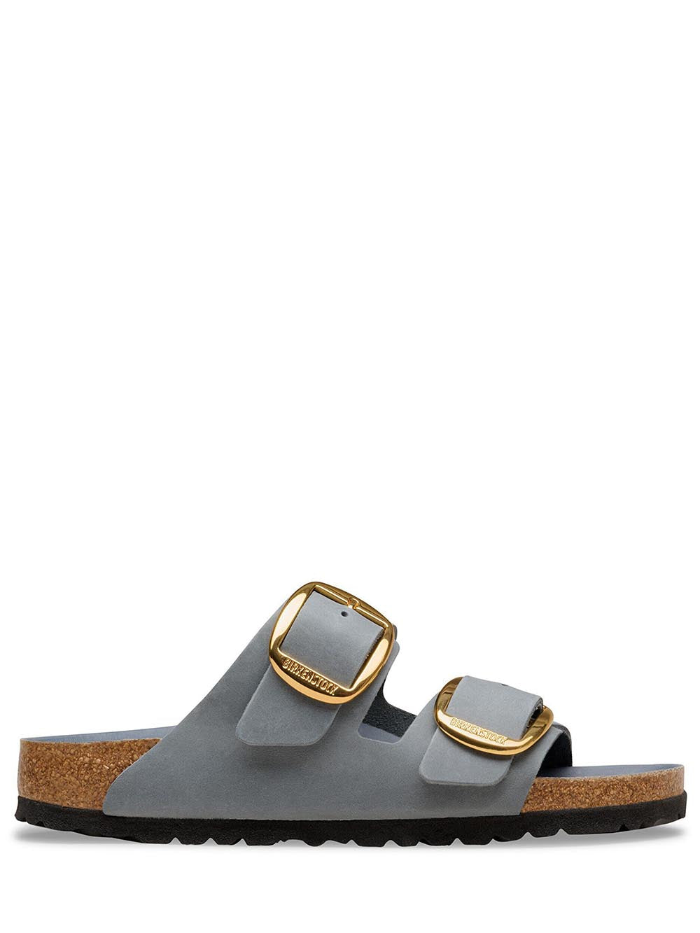 arizona big buckle Birkenstock Ciabatta Donna 1032071 Grigio