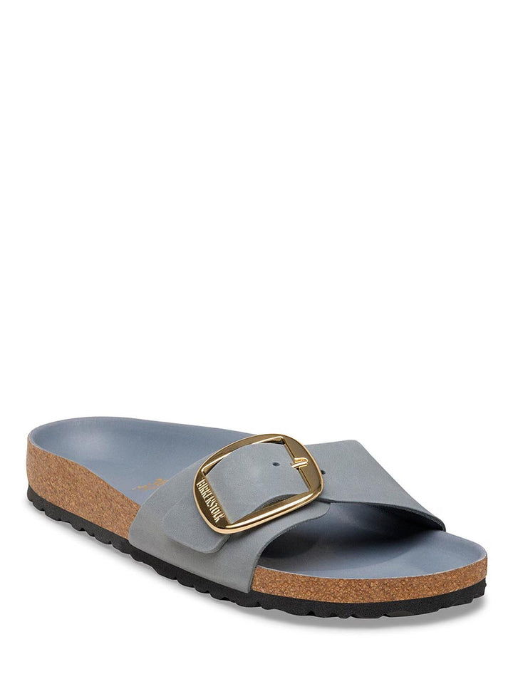 madrid big buckle Birkenstock Ciabatta Donna 1032090 Grigio