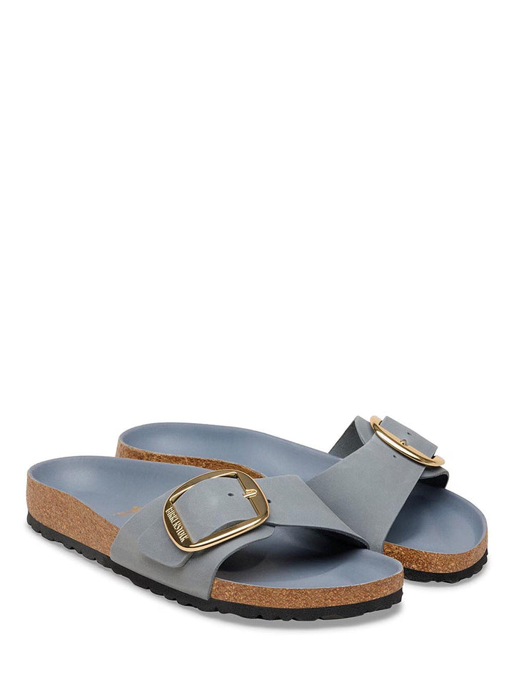 madrid big buckle Birkenstock Ciabatta Donna 1032090 Grigio