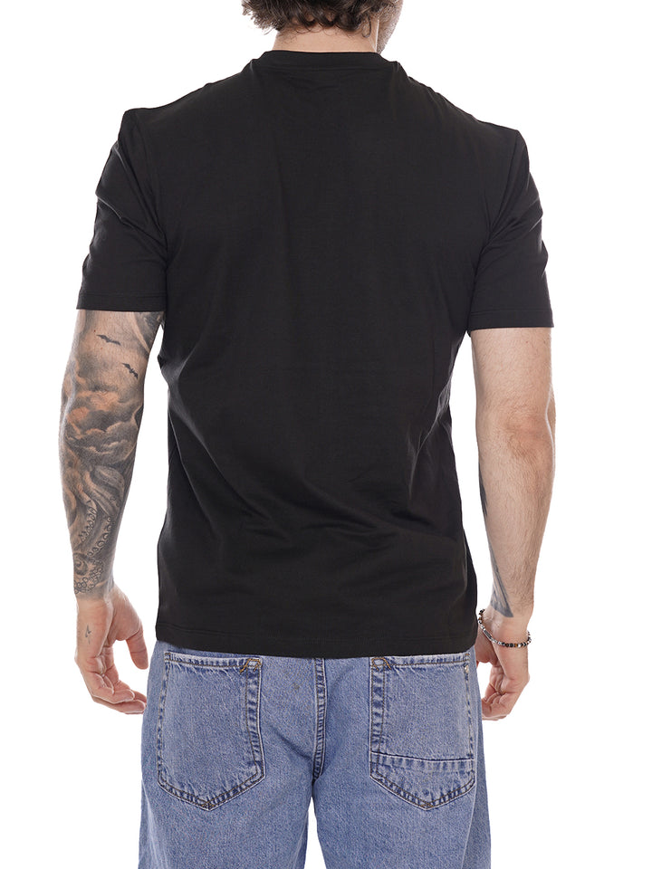 BOURN Blauer T-shirt Uomo 26sbluh02287 007480 Nero
